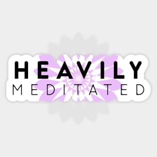 meditation yoga Sticker